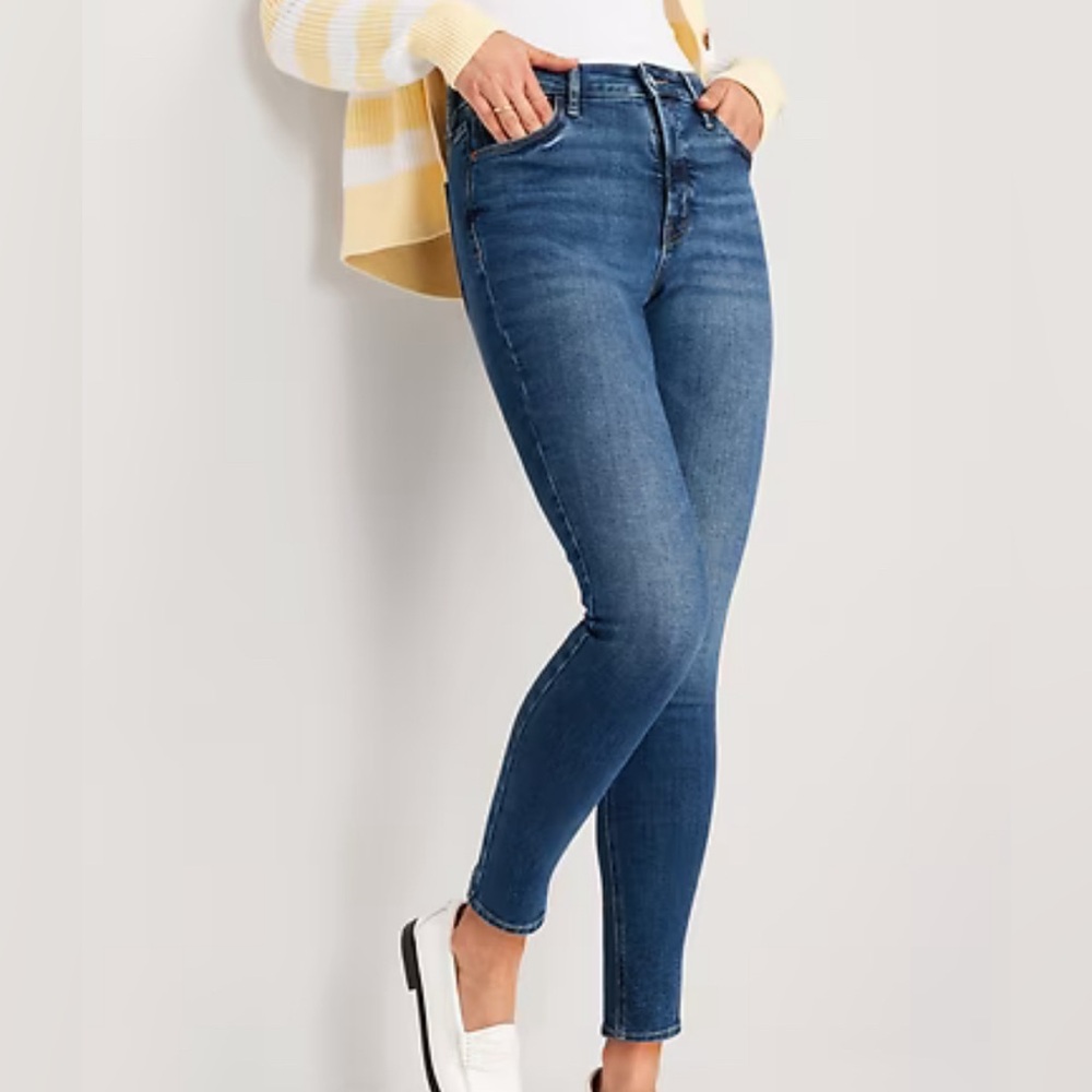 Old Navy Rockstar High Rise Skinny Jeans 12